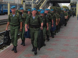 В конце мая в Беларусь прибудут российские десантники