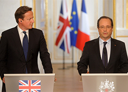 Олланд и Кэмерон поговорят с Путиным об Украине