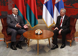 Lukashenka and Serbia president are having talks in Belgrade