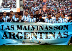 FIFA распачала справу супраць Аргенціны за дамаганне на Фолкленды