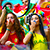 Аранжавае шчасце і каханне на пляжы: Як фанаты ў Бразіліі весяляцца