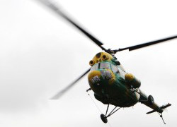 В Краснодарском крае упал вертолет Ми-2