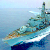 Карабель ВМС Расеі заўважаны ля межаў Латвіі