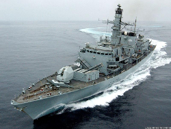 Вялікабрытанія адправіла фрэгат на перахоп карабля ВМС Расеі