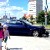 Водитель BMW махнул рукой пешеходу и снес светофор в Гродно