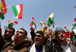 Іракскія курды патрабуюць стварэння ўласнай дзяржавы