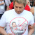 Фотофакт: Басков протестует против «черного списка» Латвии