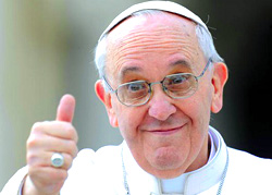 Папа Рымскі наведае ЗША ў 2015 годзе