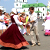 Минчанам показали рыцарские бои и белорусские танцы