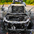 Внедорожник 2014 года выпуска сгорел в Гомеле во время ремонта