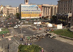 На Майдане в Киеве демонтировали последние палатки