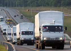 СБУ: Конвои РФ привозят боевикам топливо и оружие