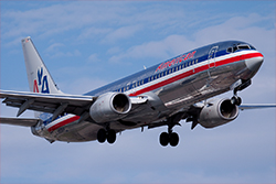 Самалёт American Airlines зрабіў экстранную пасадку на Ямайцы