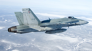 Канадские истребители приземлились на военной базе в Литве