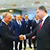 Изменился в лице: как Порошенко встретил Путина
