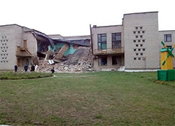 По факту обрушения гимназии в Кричеве возбуждено уголовное дело