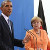 Obama, Merkel support further sanctions against Russia