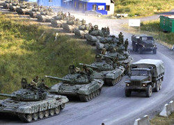 60 Russian tanks in 20 km from Mariupol