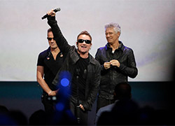 Гурт U2 прэзентаваў бясплатны альбом