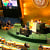 Miasnikovich speaks to half-empty chamber at UN