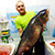 Житель Лиды выловил рыбу весом 25,6 кг
