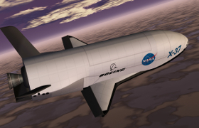 Таямнічы шатл X-37B рыхтуецца да пасадкі ў ЗША