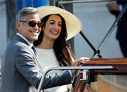Джордж Клуни повторно сыграл свадьбу в Великобритании