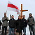 Под Логойском установили крест в память героев Оршанской битвы