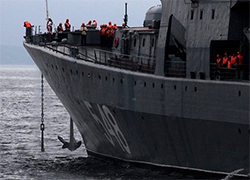 У границ Латвии замечены два корабля ВМС России