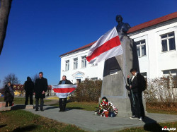 The campaign in perpetuating the memory of Kastus Kalinowski led to the police office