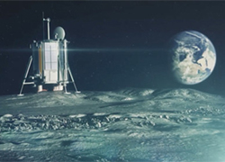 Британский робот доставит на Луну фотографии землян