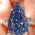 Голубой бриллиант установил рекорд цены на аукционе Нью-Йорка