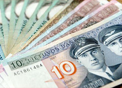 Белорусские банки покупают литы в 40 раз дешевле официального курса