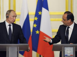 Франсуа Аланд: Пуцін ужо дорага заплаціў за свае дзеянні ва Украіне