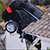 BMW на галаву: ліхач пратараніў дах гаража ў Каліфорніі (Відэа)