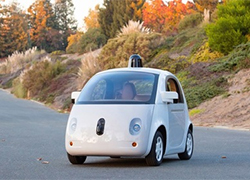 Google показала «рождественский» прототип автомобиля-беспилотника