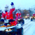 Деды Морозы на квадроциклах прокатились по Барановичам