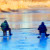 Массовой трагедии чудом избежали рыбаки на Вилейском водохранилище