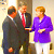 Меркель, Олланд и Порошенко обсудили ситуацию в Украине