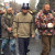 Баевікі правялі «парад палонных» у Данецку