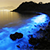 В Китае берега моря засветились синим светом (Видео)