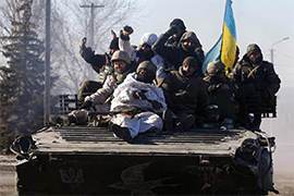 Up to 90% of Ukrainian troops withdrawn from Debaltseve