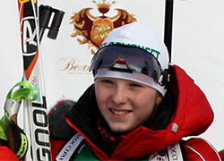 Belarus' Darya Blashko dedicates gold medal to home country