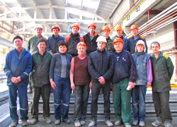 Svetlahorsk reinforced concrete production construction factory takes four-day work week