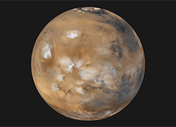 На Марсе знайшлі сляды ядравых выбухаў