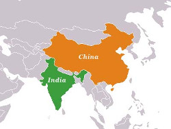 Индия и Китай спорят из-за границы в Гималаях