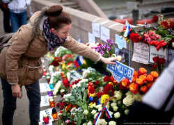 Народный мемориал Немцову убирали по приказу вице-мэра Москвы