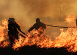 Моцныя пажары ў Хакасіі: згарэлі 900 дамоў