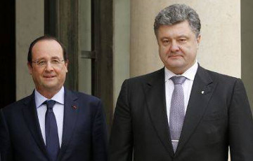 Олланд и Порошенко обсудят выполнение минских соглашений