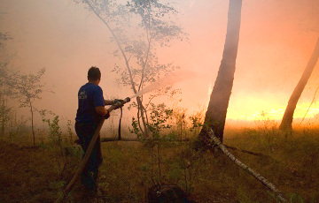 Лясныя пажары ў Сібіры: агнём ахоплена 120 тысяч гектараў